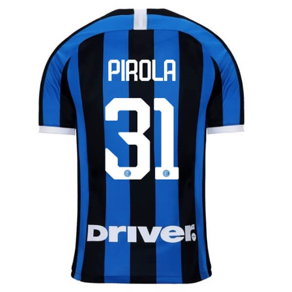 Maillot Football Inter Milan NO.31 Pirola Domicile 2019-20 Bleu